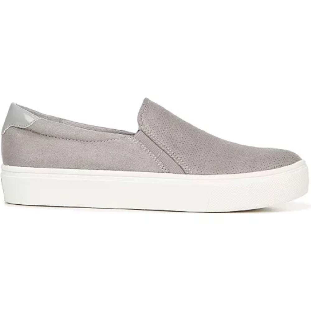 Dr. Scholl's Nova Slip-On Microfiber Sneakers Gray Size 9.5 - Picture 2 of 12